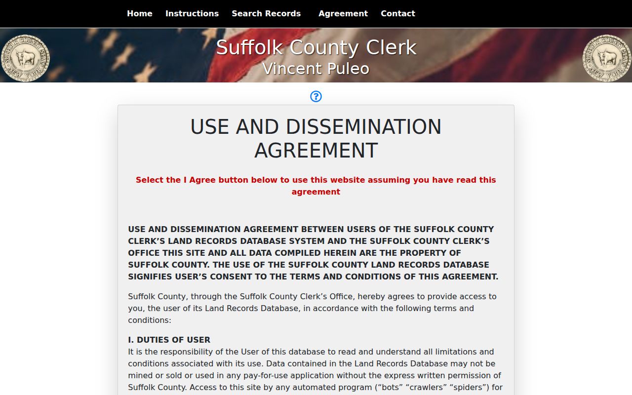Town of Islip residents directory Suffolk County deed index