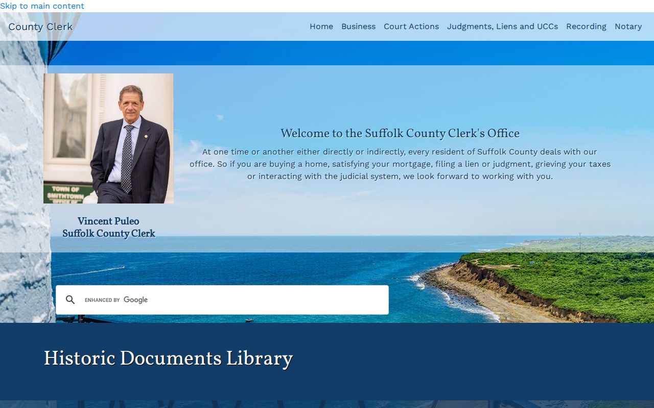 Town of Islip previous residents County Clerk house-history and deed guide